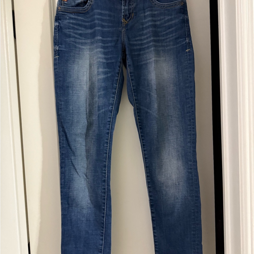 Dear John Women's Straight Leg Jeans in Blue